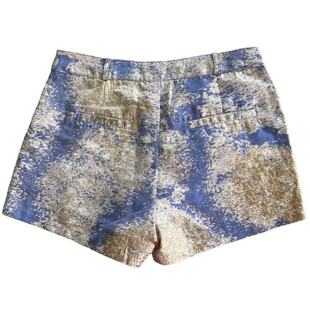 LETHERBE Metallic Lined Short Size S NWT - Picture 2 of 4